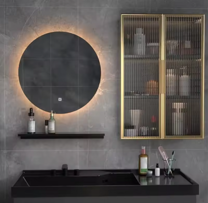 Gabinete de madera para baño