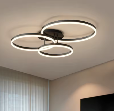 luces de techo redondas con control remoto