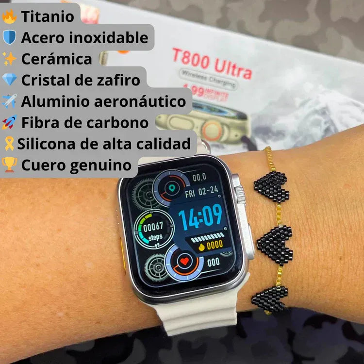 Reloj inteligente importado + 7 correas de regalo  + Envío gratis