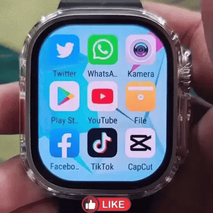 Reloj inteligente importado + 7 correas de regalo  + Envío gratis